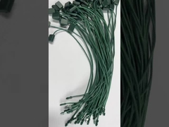 0.2 pulgadas de diámetro Fijación de etiqueta de plástico Ecológico y para reuniones casuales