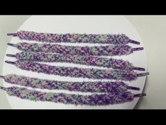 El logotipo personalizado acepta la textura de los sujetadores de plástico para un rendimiento duradero