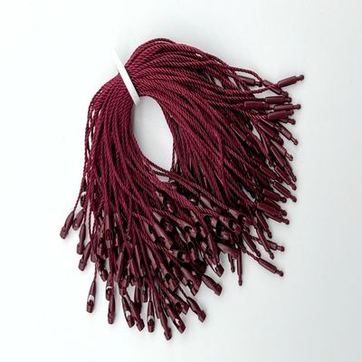 Los elementos de fijación de las etiquetas de nylon de poliéster ABS de color borgoña
