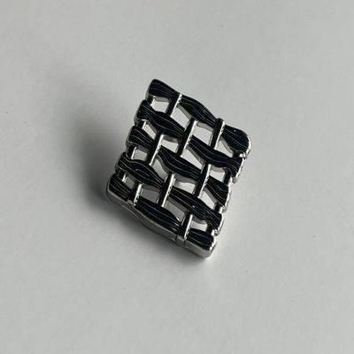 OEM Rectángulo de embalaje de prendas de vestir Accesorios metálicos Decoración de ropa