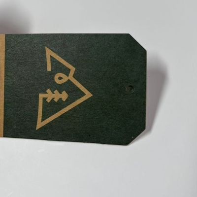 Precio de la ropa verde fluorescente colgar etiquetas y etiquetas para bolsas accesorios de ropa