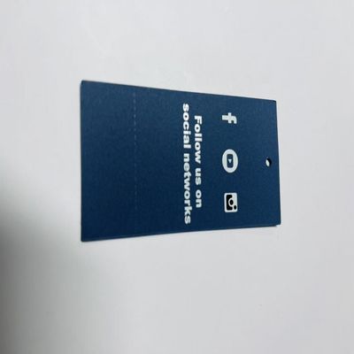 Ropa hecha a medida Ropa colgando etiquetas Accesorios Impresión de corte a presión 300gm