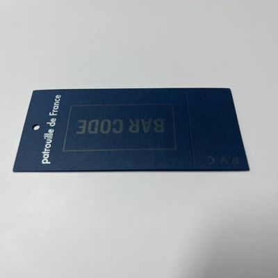 Ropa hecha a medida Ropa colgando etiquetas Accesorios Impresión de corte a presión 300gm