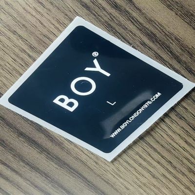 Hierro sobre tela Tejido Coser Transferencia de calor Etiquetas de ropa Parches para camisa de polo personalizado