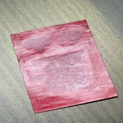 Etiquetas de ropa de transferencia de calor autoadhesiva de ODM 38x54 42x62