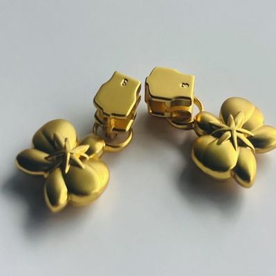 Bolsas de mano de aleación de zinc Fabricación de suministros Hardware Estantes de equipaje de metal dorado