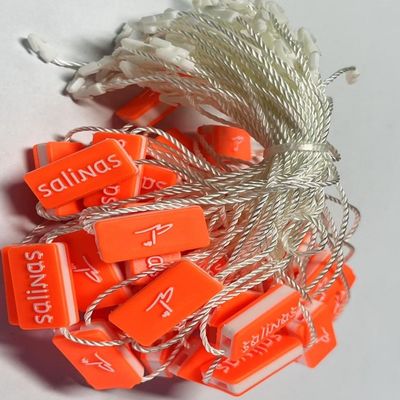 Los elementos de fijación de etiquetas de nylon flexibles resistentes al calor para tiendas minoristas