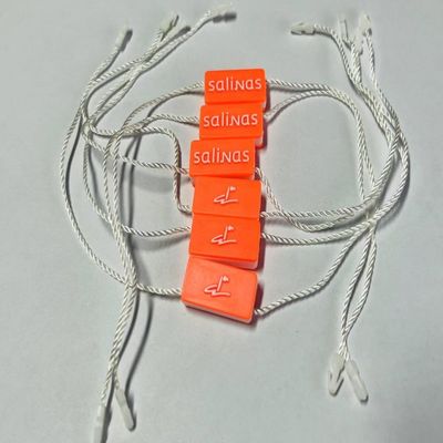 Los elementos de fijación de etiquetas de nylon flexibles resistentes al calor para tiendas minoristas