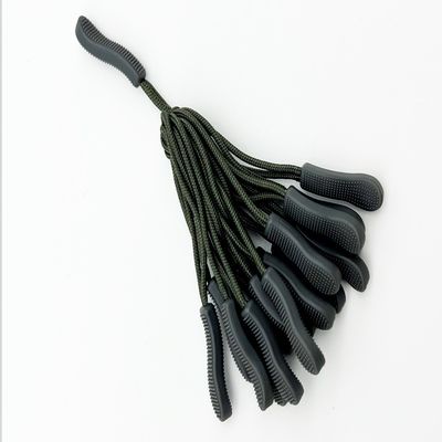 Cordo de plástico a medida tirador de cremallera de mercancía cuerda de sellado cuerda de trabajo pesado