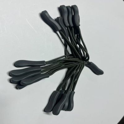 Cordo de plástico a medida tirador de cremallera de mercancía cuerda de sellado cuerda de trabajo pesado