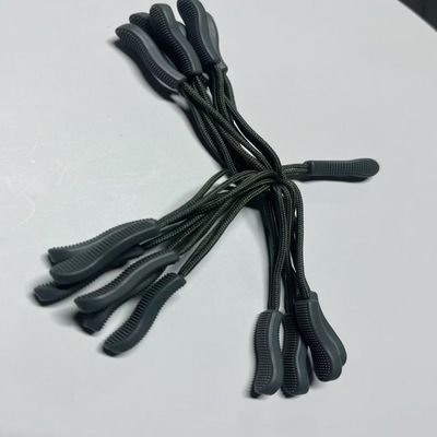 Cordo de plástico a medida tirador de cremallera de mercancía cuerda de sellado cuerda de trabajo pesado