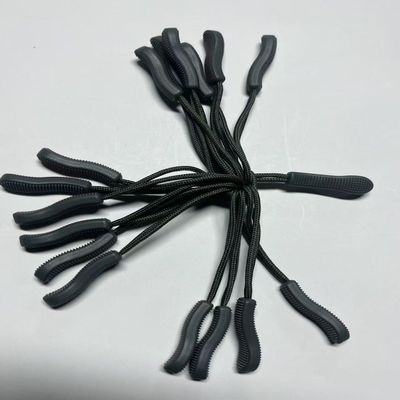 Cordo de plástico a medida tirador de cremallera de mercancía cuerda de sellado cuerda de trabajo pesado