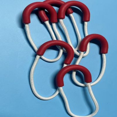 Circular Reutilizable de plástico cordón de cremallera tirador bucle deslizante resistente a las condiciones climáticas