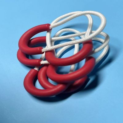 Circular Reutilizable de plástico cordón de cremallera tirador bucle deslizante resistente a las condiciones climáticas