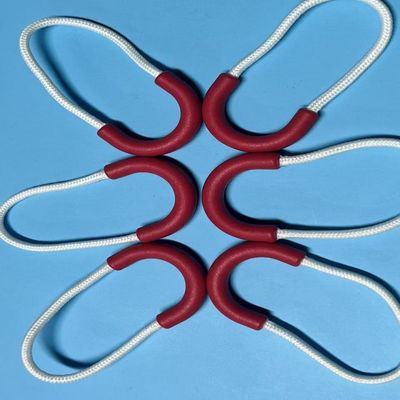 Circular Reutilizable de plástico cordón de cremallera tirador bucle deslizante resistente a las condiciones climáticas