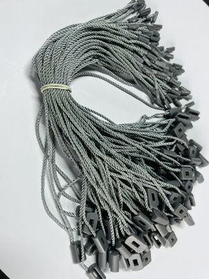 POM gris de plástico de nylon para fijación de etiquetas