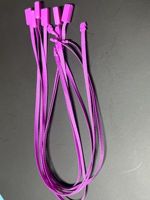 Reciclado de plástico de la etiqueta de bloqueo de fijación para ropa zapatos sombreros 1000pcs