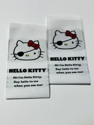 Hierro en ropa tejida Etiquetas de nombre bordadas personalizadas
