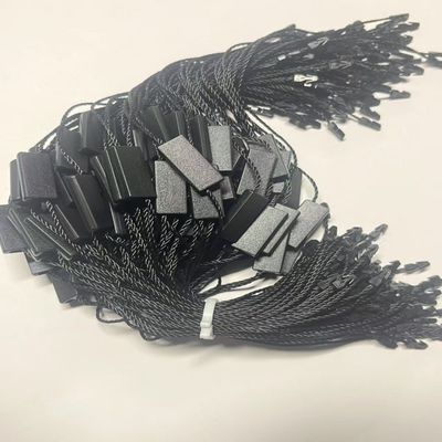 Cinturón de colgar negro flexible personalizado para ropa prenda