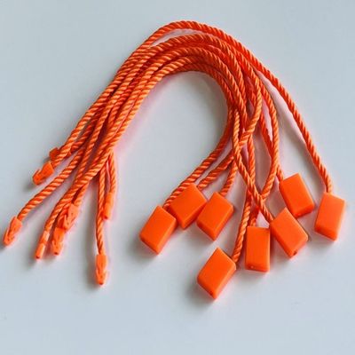 Tejidos Naranja Fijación de etiquetas de plástico Tiendas de venta al por menor Accesorios de ropa