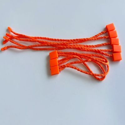 Tejidos Naranja Fijación de etiquetas de plástico Tiendas de venta al por menor Accesorios de ropa