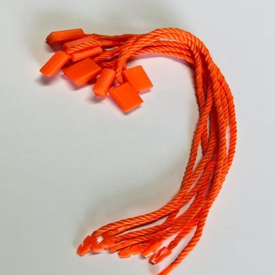 Tejidos Naranja Fijación de etiquetas de plástico Tiendas de venta al por menor Accesorios de ropa