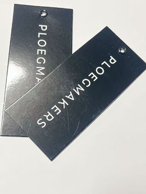 Accesorios de swing de cartón personalizados colgar etiqueta para ropa 500 paquete