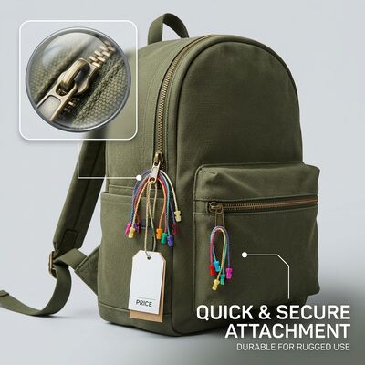 Hanging Length Approximately 10 Inches Plastic Tag Fastener Unique And Eye-catching Plastic Texture Durable And For Industrial