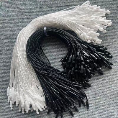 Cierres de nailon flexibles para etiquetas, 4 pulgadas de largo, solución de sujeción duradera y resistente, adecuada para etiquetas de prendas de vestir e industrial