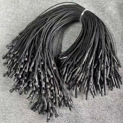 Etiquetado y etiquetado Fijaciones de etiquetas de nylon ancho 0,2 pulgadas longitud 4 pulgadas Fijaciones seguras para ropa y etiquetas de productos