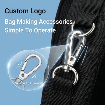 Bolsa con correa desmontable que fabrica accesorios que proporcionan cierre de cremallera beneficioso para la fabricación y producción de prendas de vestir