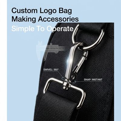 Accesorios de fabricación de bolsas con correas desmontables diseñados para el día a día con una amplia gama de componentes para mejorar la funcionalidad de la bolsa